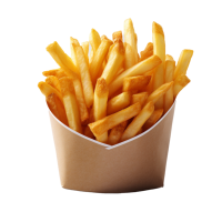 french-fries-isolated-on-background-with-generative-ai-png